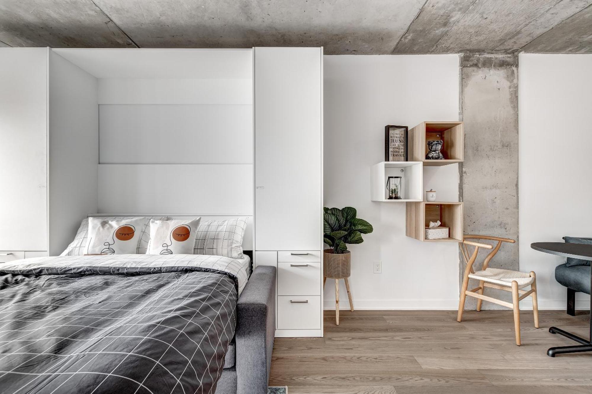 Magnifique Studio Au Centre-Ville A 5 Min A Pied De Tout 蒙特利尔 外观 照片