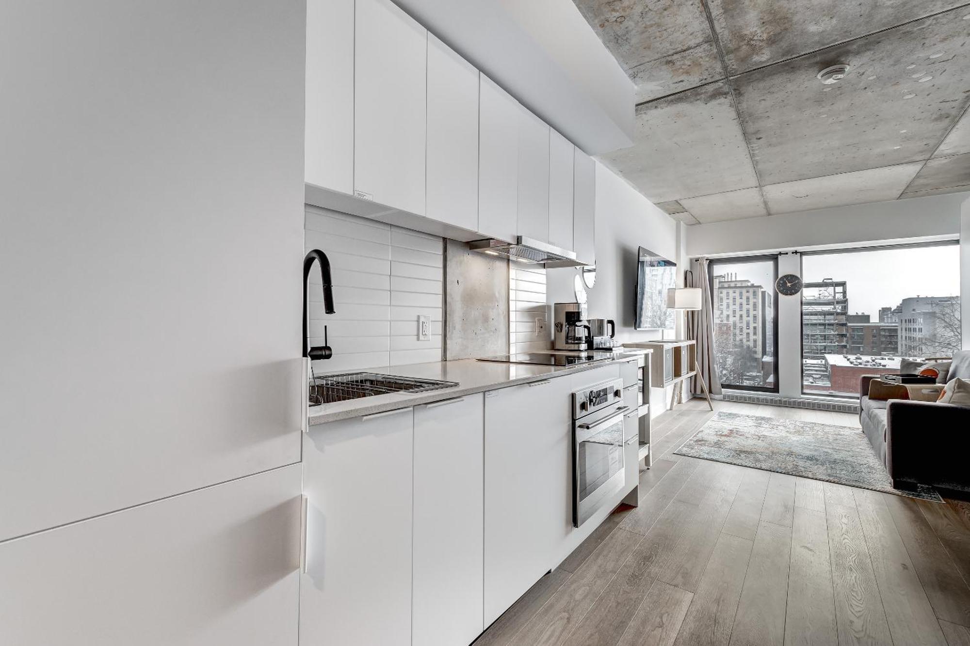 Magnifique Studio Au Centre-Ville A 5 Min A Pied De Tout 蒙特利尔 外观 照片