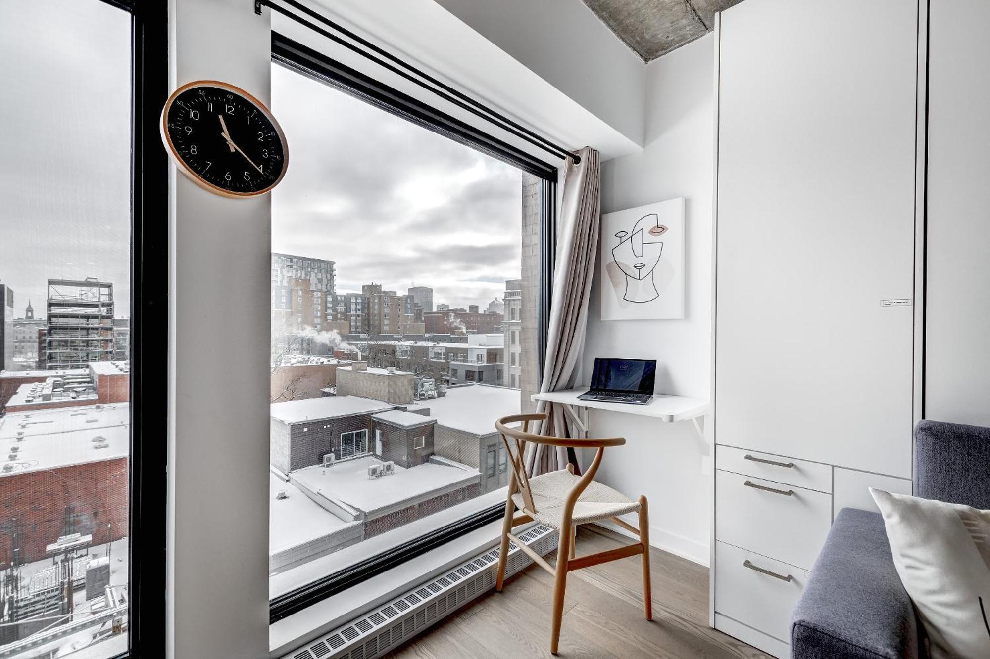 Magnifique Studio Au Centre-Ville A 5 Min A Pied De Tout 蒙特利尔 外观 照片