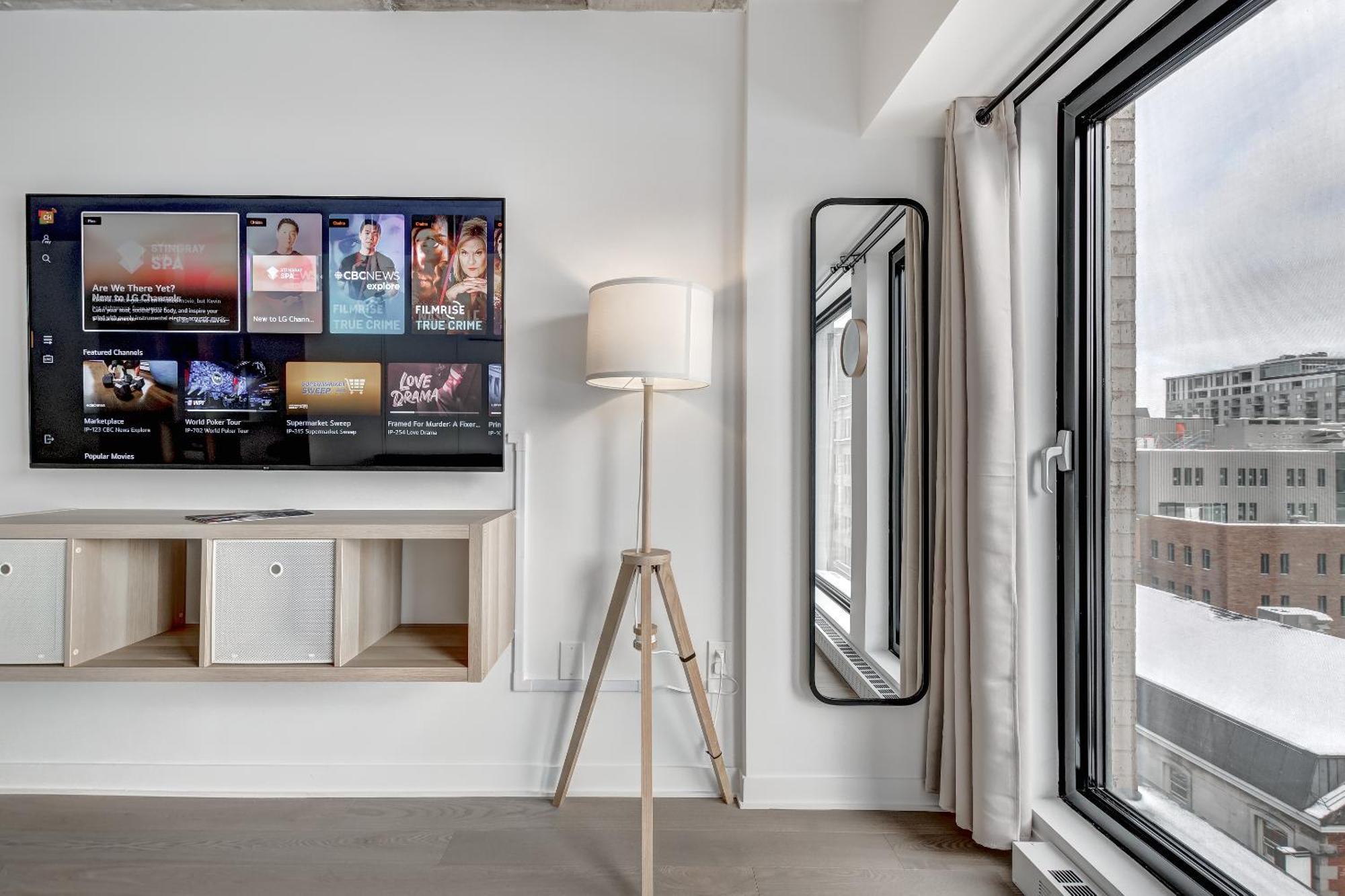 Magnifique Studio Au Centre-Ville A 5 Min A Pied De Tout 蒙特利尔 外观 照片