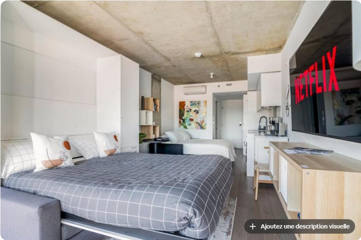 Magnifique Studio Au Centre-Ville A 5 Min A Pied De Tout 蒙特利尔 外观 照片